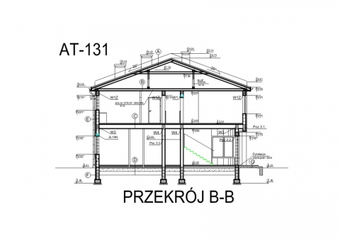 Przekrój BB